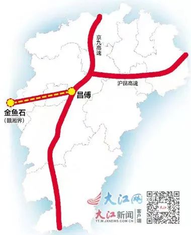 江西大十字高速公路主骨架八车道工程提速落地