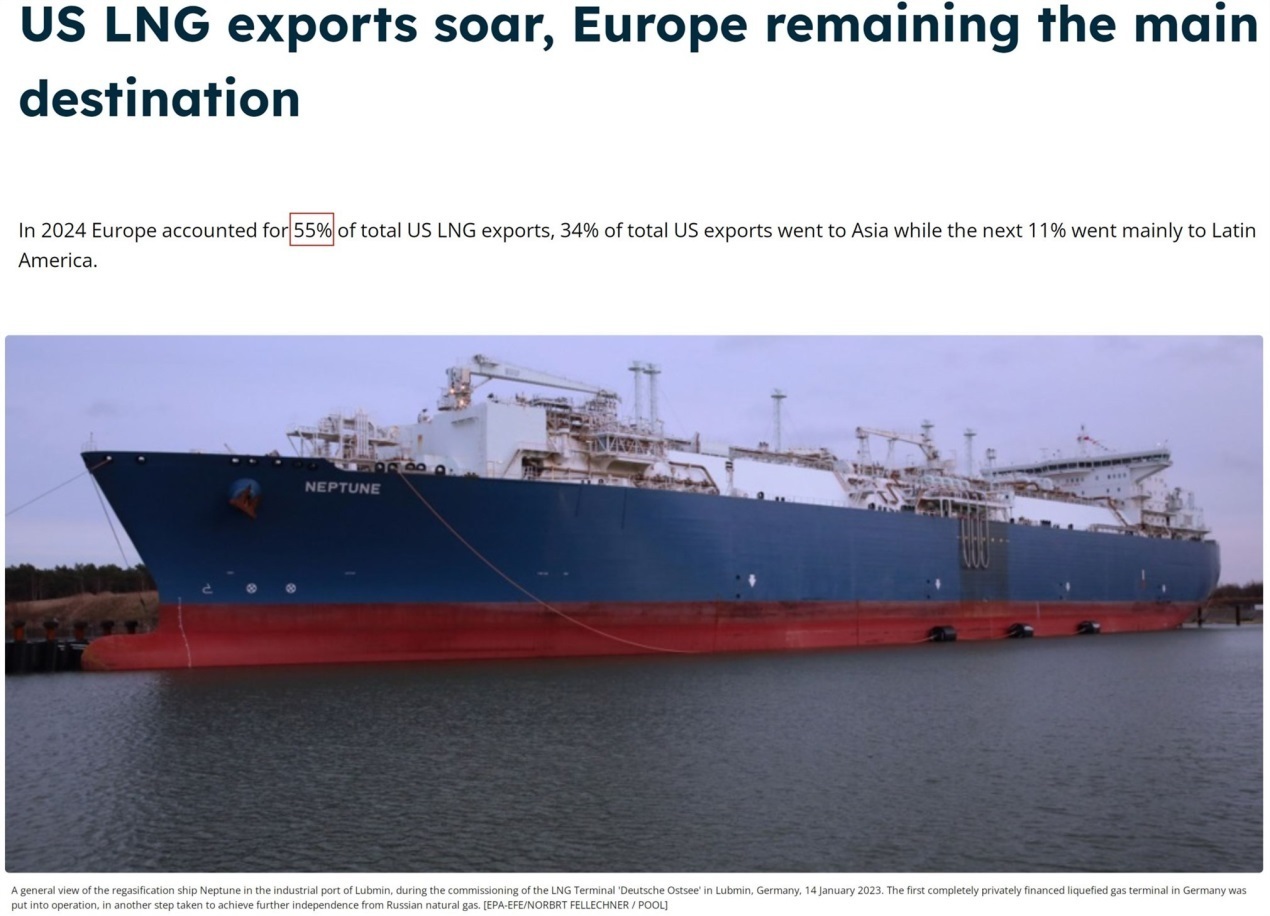 能源+关税：美国如此“坑”欧洲